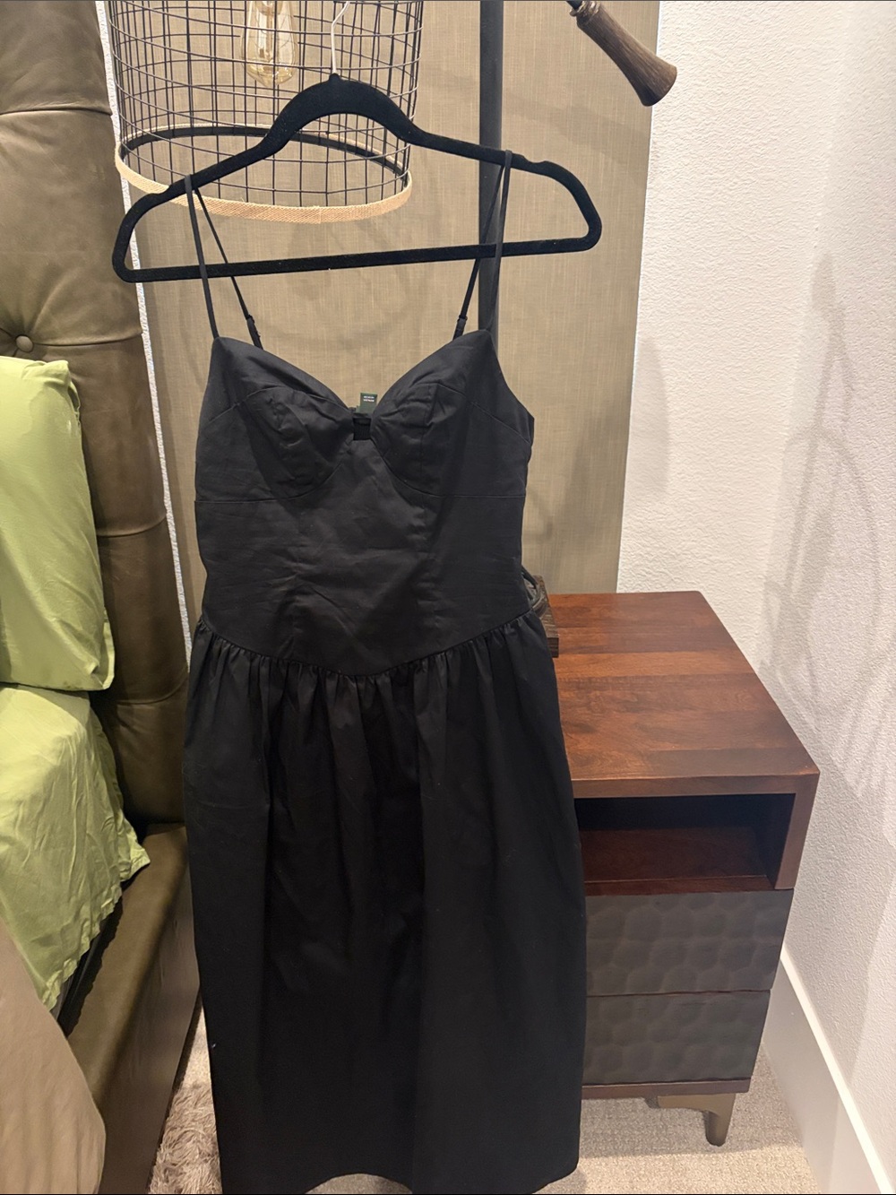 Target Black Spaghetti-Strap Midi Dress
